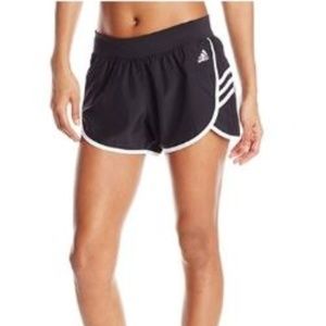 adidas Women's Ultimate Woven 3 Stripe Short
